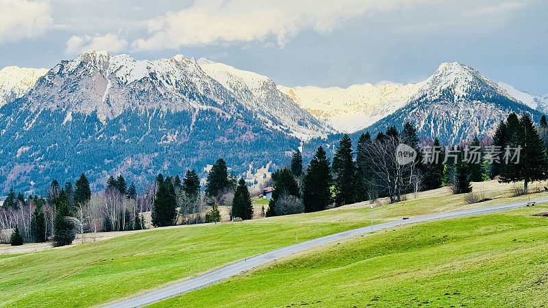 Oberstdorf Nebelhorn山